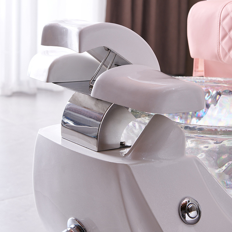 Masaje de pies eléctrico sofá silla reclinable baño de pies Spa con lavabo de lavado de pies silla de masaje belleza manicura reparación taburete