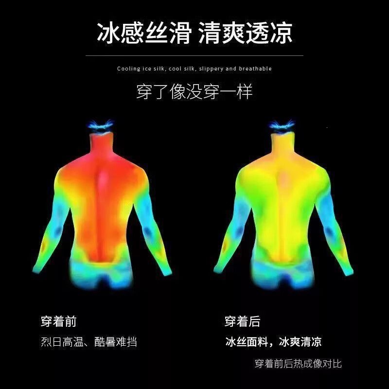 Correr camisetas deportivas de manga corta para hombres secado rápido frío ropa de hielo de media manga ropa de entrenamiento de verano para hombres ropa de fitness