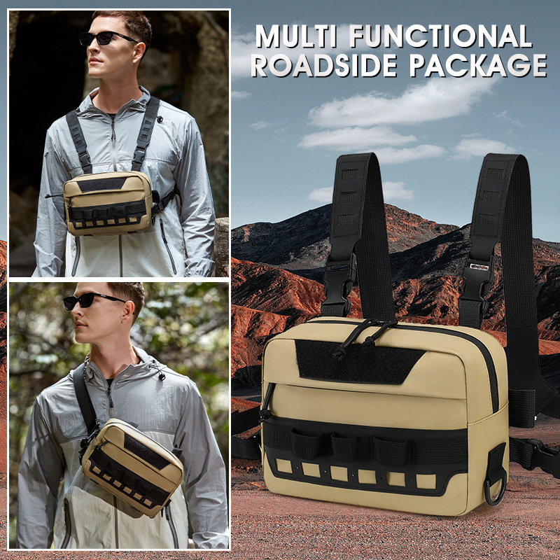 Fishing Backpack New Multifunctional Large Capacity Lure Chest Unisex Outdoor Cycling Gear Crossbody Bag_voghion.com