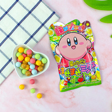 日本进口零食丸川星之卡比周边联名口香糖可乐水果味泡泡糖糖果