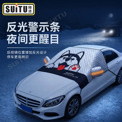 and sun visor car cover, Car snow shield