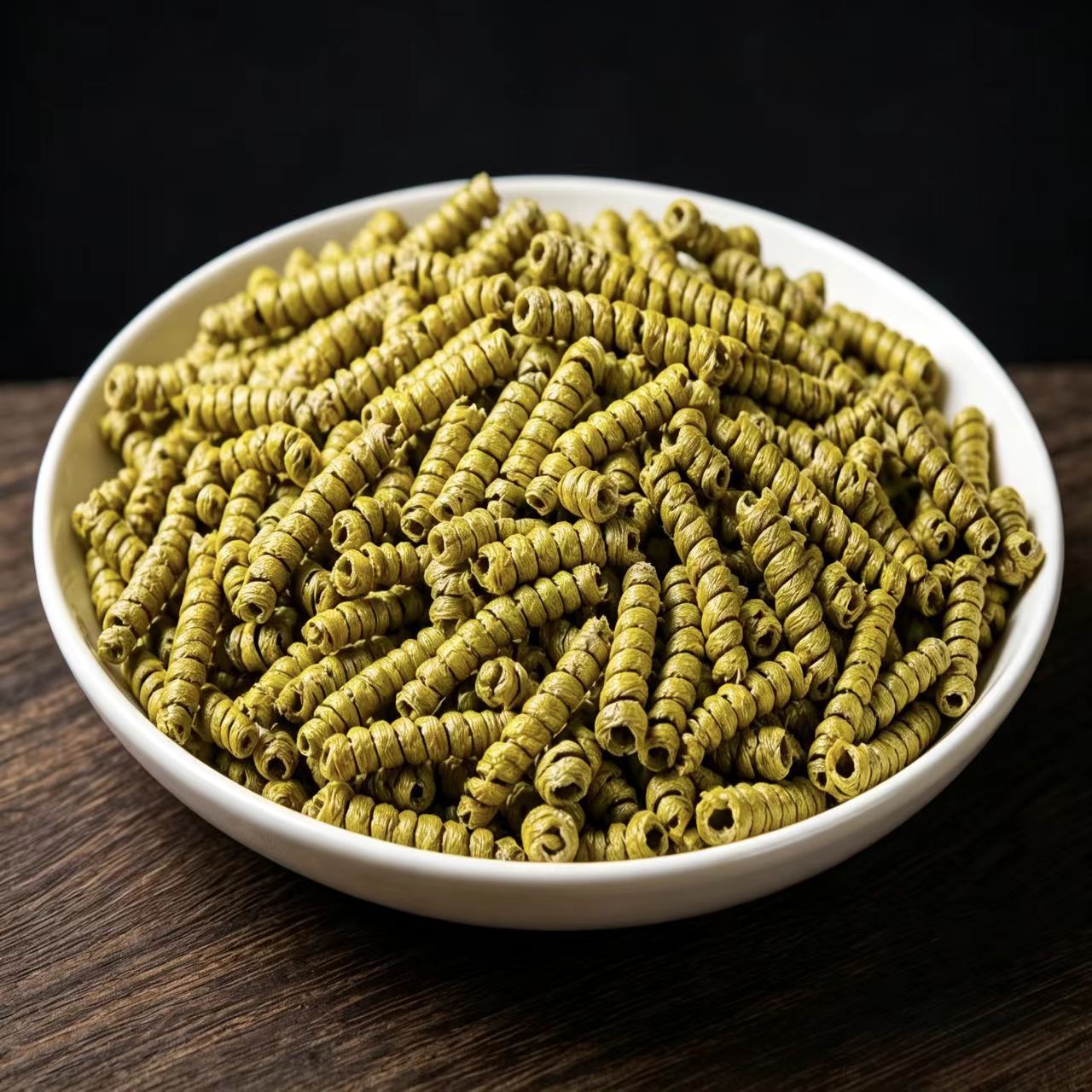 Huo Shan Tie Pi Shi Hu Feng Dou Dendrobium Officinale Dried Stems Whole Spiral Strips for Tea and Soup 1000g Bag specifications