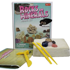 跨境熱銷寶石礦石考古挖掘寶藏玩具套裝創意DIY兒童手工批發