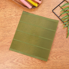 Green sushi roll curtain commercial cross-border Japanese plastic curtain seaweed rice curtain seaweed plastic sushi roll mold