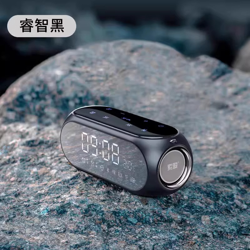 索愛s 69音響bluetoothスピーカー多機能家庭用目覚まし時計高音質携帯重低音usbカード|undefined