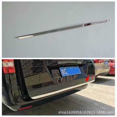 Suitable for Mercedes-Benz Vito Handler: Şüşə kənarı xromları/moldingləri - electroplating-under-the-trim-strip-behind-the-tail-doorstainless-steel1m