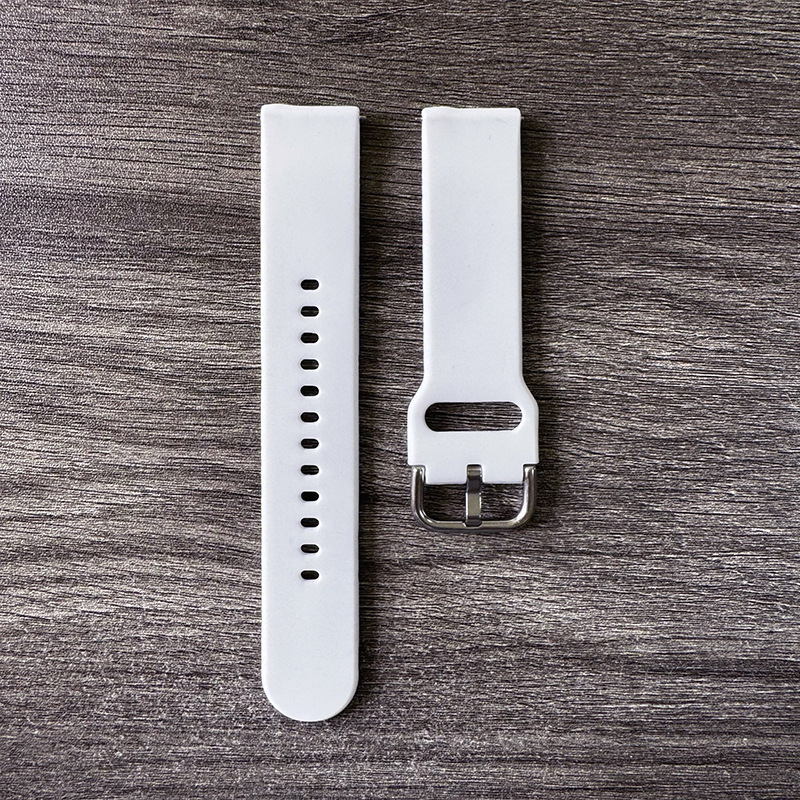 Aplicable a Huawei Samsung Smartwatch 20 / 22mm interfaz de correa de silicona fábrica en stock