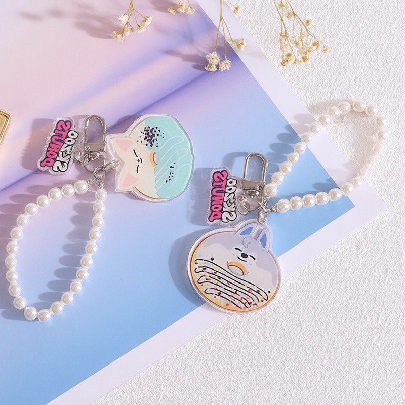 新品StrayKids亚克力双面钥匙扣挂件包包配饰diy配件卡通动漫创意