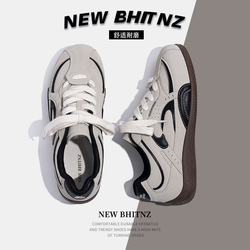 Cross-Border New Men's Soft Sole Lightweight Comfortable Forrest Gump 2025 Versatile German Training Retro Casual Shoes_vogvips.com