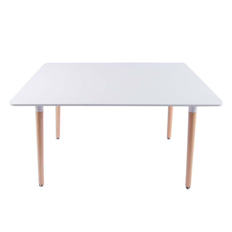 Mesa de comedor de madera exportación de madera maciza crema mesa de comedor casera mesa de comedor silla moderna simple mesa de negociación