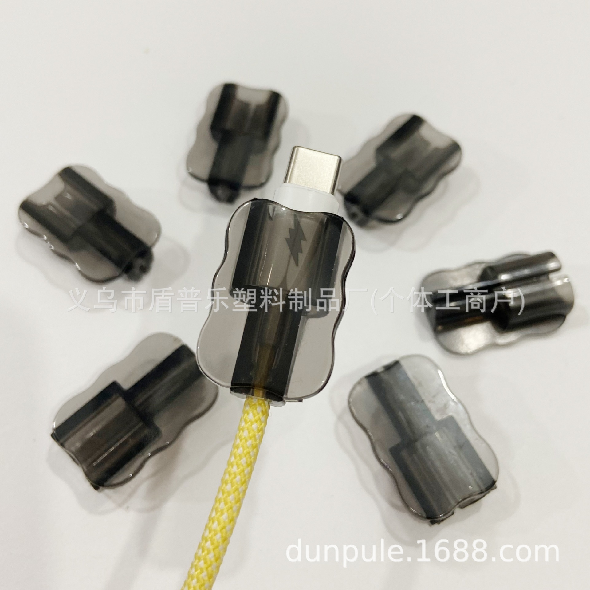 Fabricante al por mayor para Apple Android cargador cable de datos cubierta de cable picador de cable anti-ruptura cubierta de cabeza de carga