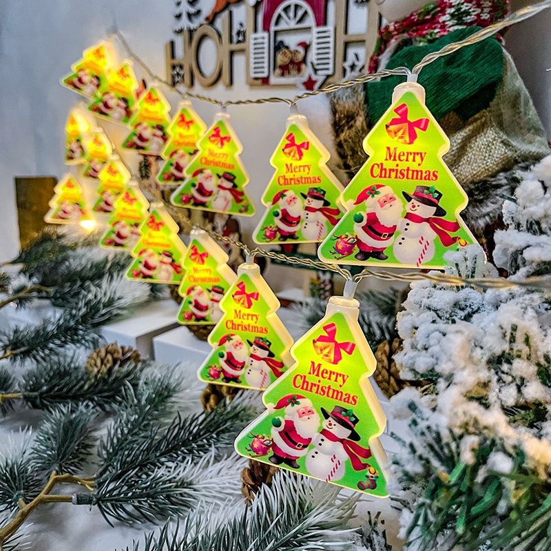 Árbol de Navidad pintado