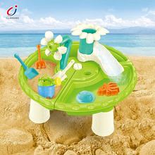 外贸儿童沙滩玩具桌沙水桌宝宝室内户外玩水池挖沙戏水工具水桶