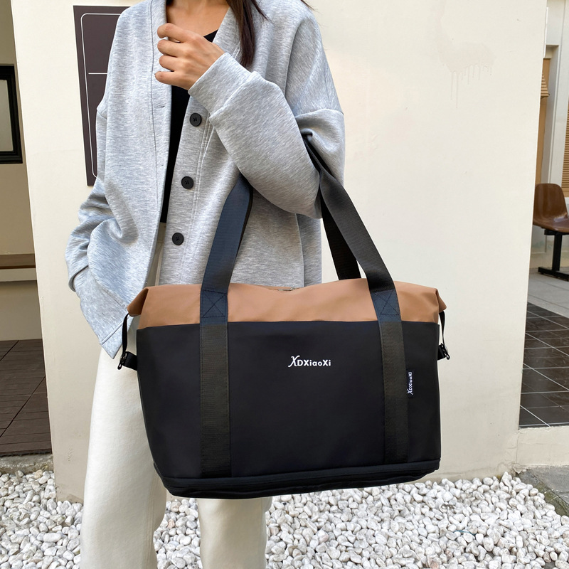 2024 nueva bolsa de viaje ampliable gran capacidad portátil bolsa de viaje deportes yoga fitness bolsa de embarque bolsa de maternidad