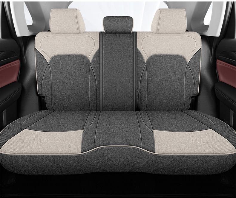 Full Surrounding Car Fabric Seat Cover Special Seat Cover for EAN VPLUS Special Seat Cover for Four Seasons Universal Linen Car Seat Cushion