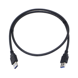 USB3.0 AM to USB3.0 AM Black 2m