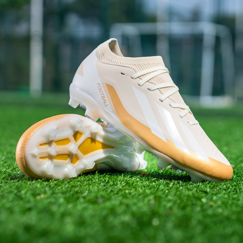 Fabricantes de Calzado Deportivo Transfronterizo, Zapatos de Fútbol para Hombre y Mujer, Zapatos de Entrenamiento Profesional para la Copa Mundial Juvenil, Venta al por Mayor en Existencia