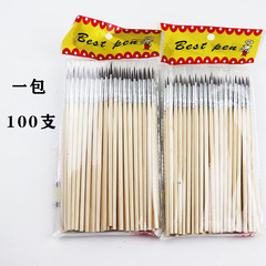 Shanghai Yimei hook line pen digital oil painting nylon wool wood rod tracing pen extra fine manicure gouache acrylic dot paint pen