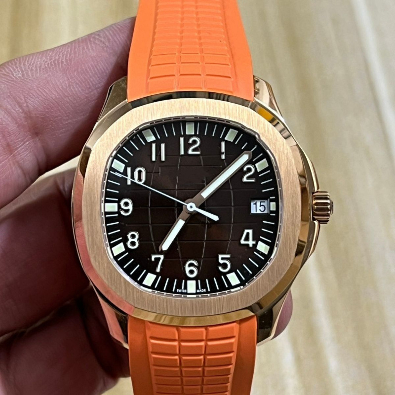 Foreign Trade 3K Patek 5167 Grenade Series Watch 5168Ppf Nautilus Rubber Men's Automatic Mechanical Watch