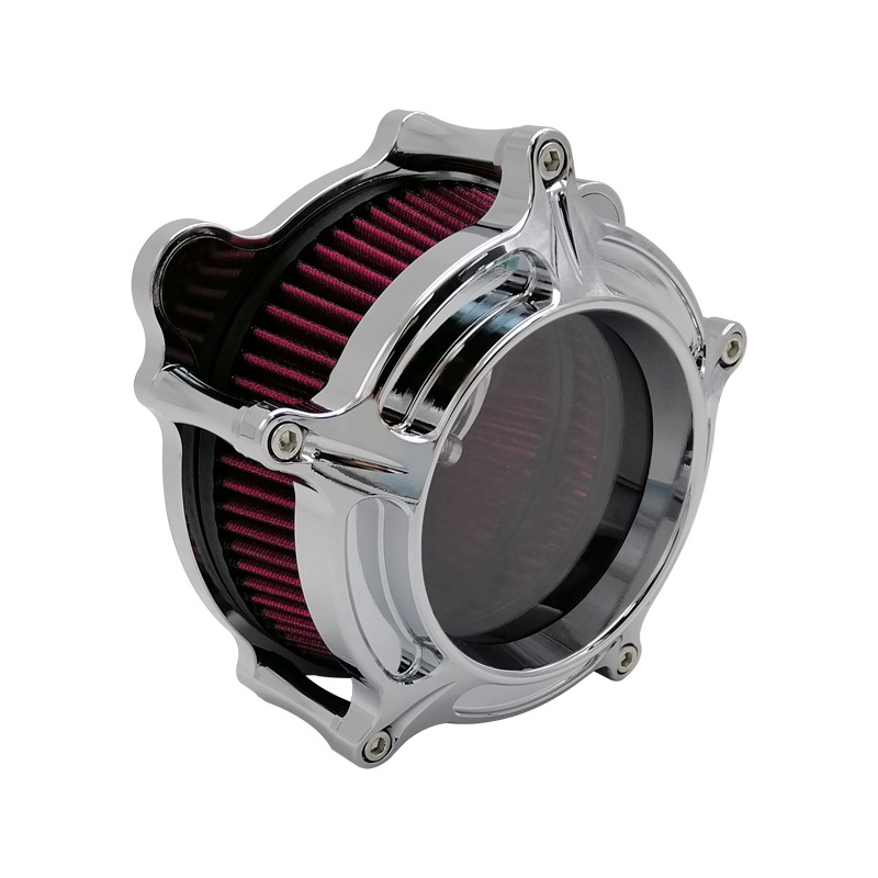 Harley Air Filter Full Car Modification Accessories CNC Aluminum 883 Soft Tail Dana Travel Transparent Air Filter
