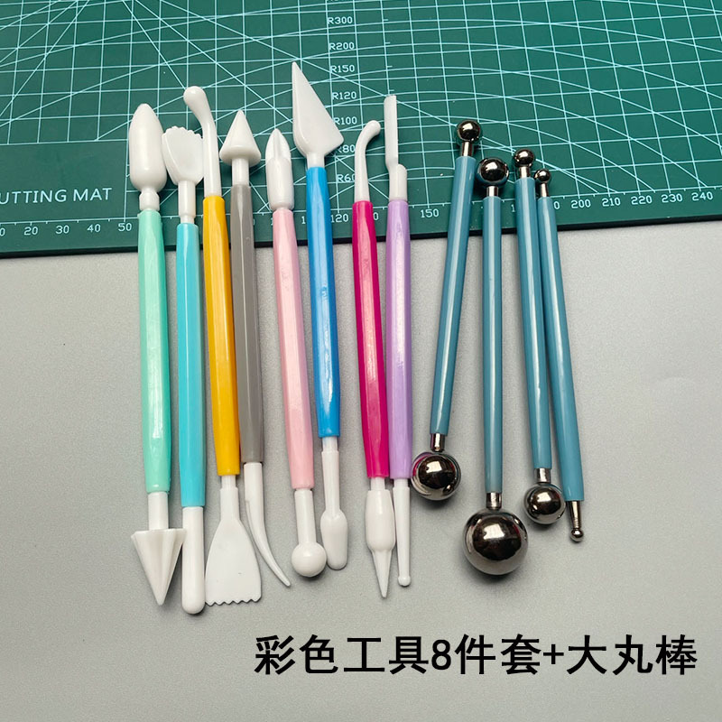 Ultra-ligero de arcilla que hace herramientas de traje de piedra de plástico suave arcilla de color de arcilla hecha a mano modelo DIY hecho a mano materiales caseros