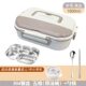 Large-capacity adult insulated lunch box office workers divided into canteens 304 stainless steel lunch box with soup bowl for students