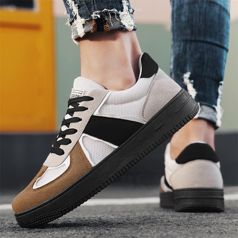 2025 verano nuevo estilo Dexun zapatos hombres retro herramientas transpirables zapatos deportivos casuales zapatos planos para estudiantes
