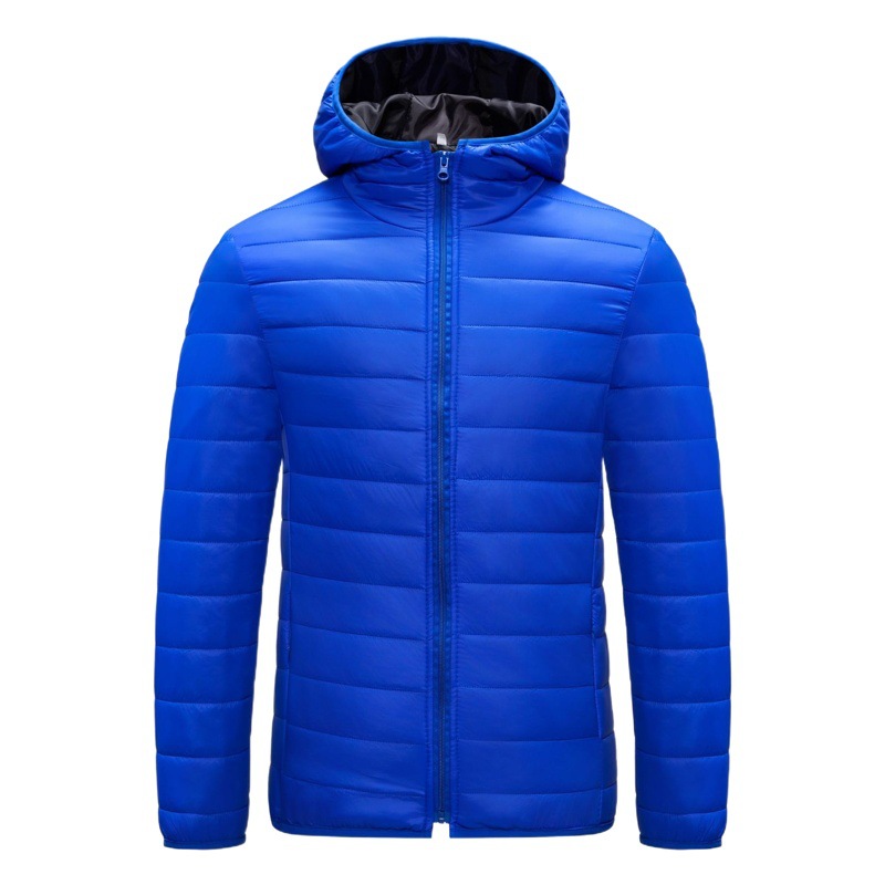 Chaqueta acolchada de algodón de invierno para hombre 2023 nueva chaqueta acolchada de algodón de moda casual chaqueta acolchada de algodón corta para hombre chaqueta acolchada de algodón con Capucha ligera