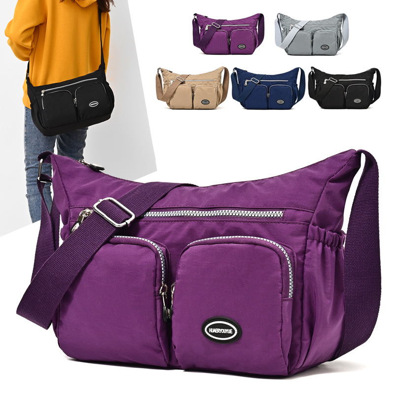 Water repellent one-shoulder bag