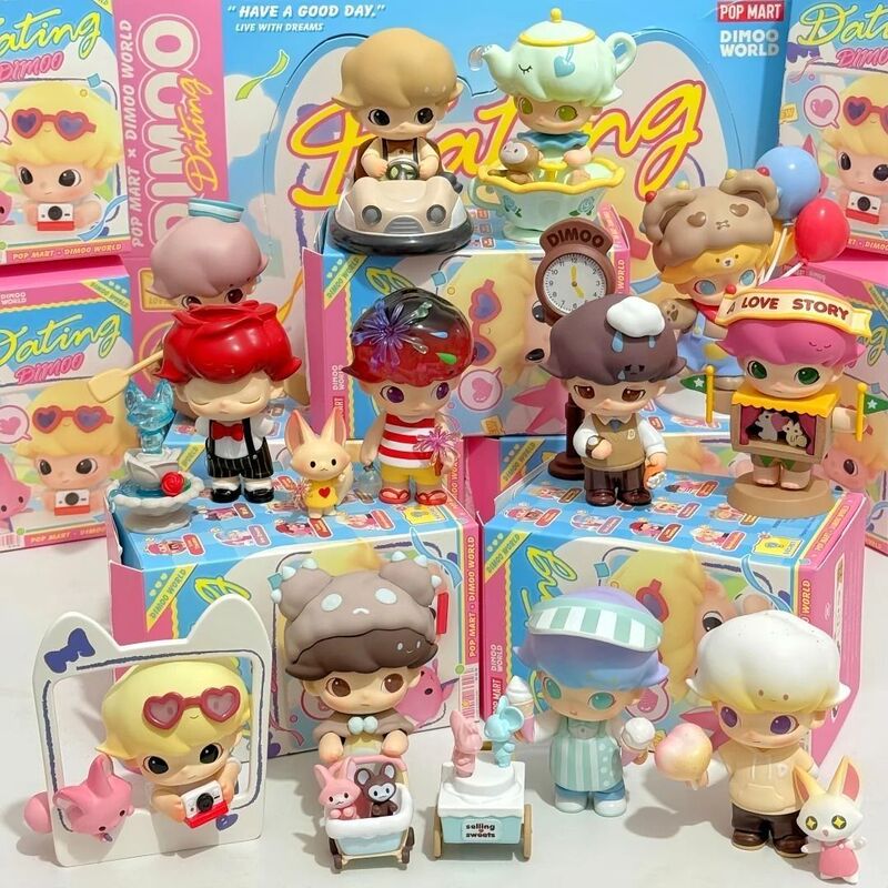 PopマートバブルマットDIMOOデート日手作りブラインドボックストレンド玩具クリエイティブ置物プレゼント玩具|undefined