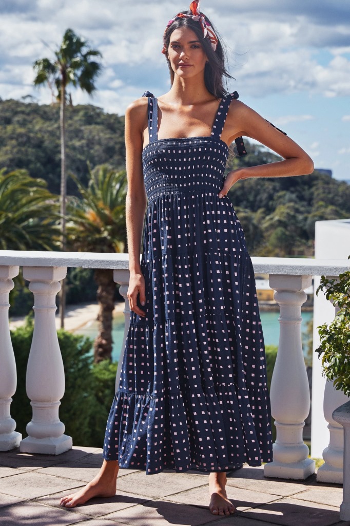 Women's Regular Dress Elegant Strap Sleeveless Printing Polka Dots Maxi Long Dress Daily display picture 37