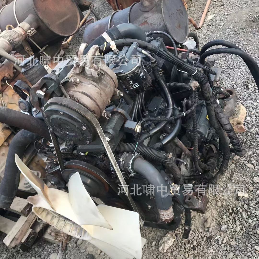 小松4D95T中冷发动机总成小松PC130-7挖掘机原厂原装件二手外贸