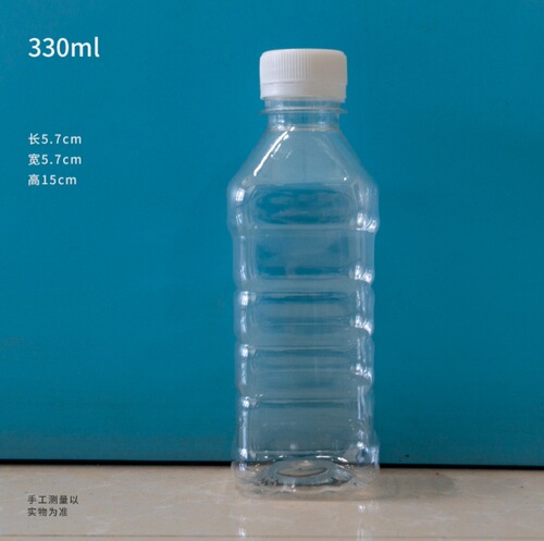 250ml 500ml disposable mineral water bottles, beverage soda rice wine bottles, PET 350ml mineral water