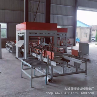 全自动水泥发泡保温板设备 发泡水泥板生产线切割锯成套设备