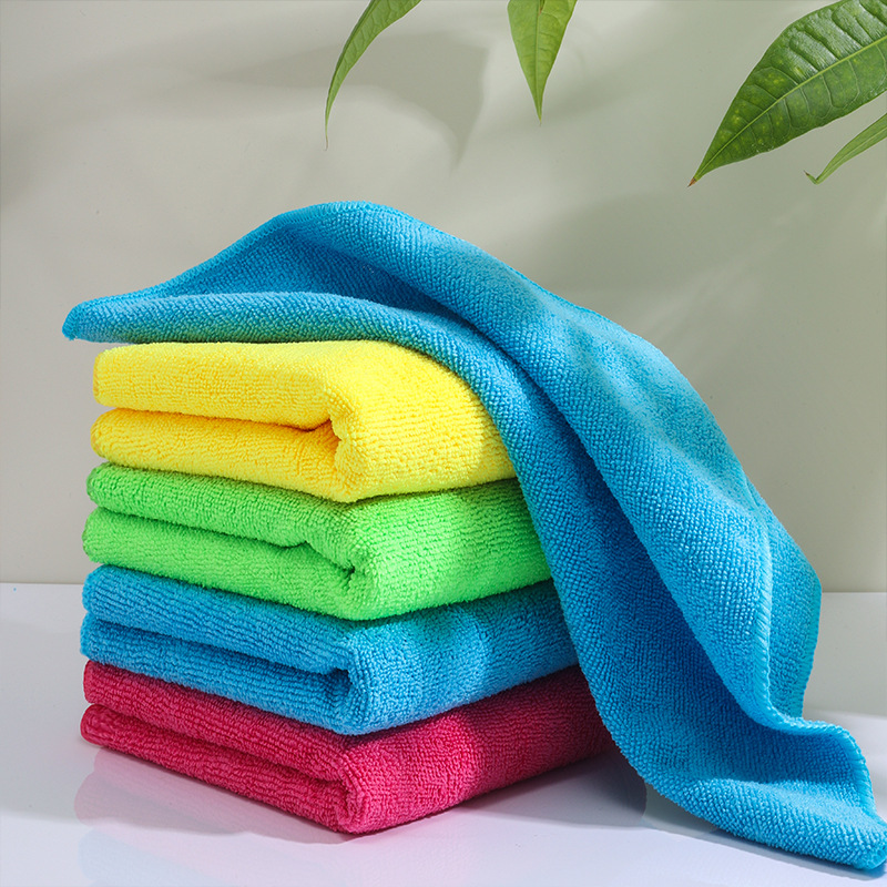 Cleaning Towel, Rag, Dry Hair, Absorbent, Thickeneded Fine Fiber Dishwashing Cloth, Lint-Free, Housekeeping, Glass Cleaning