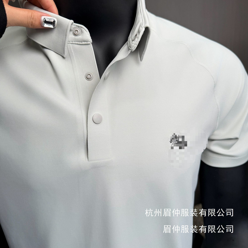 Men's Short-Sleeve Polo T-Shirt with Three Labels, New 26-Style Business Sports Outdoor Casual Half-Sleeve Wholesale