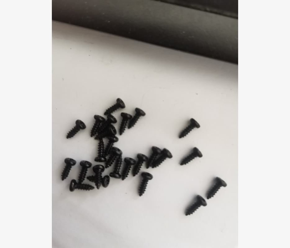 GB845  十字盘头自攻钉 加硬黑锌 ST2.2*6.5