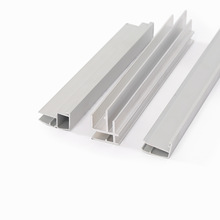 开模定制铝型材氧化银白材质6063-T5只做阳极氧化表面处理