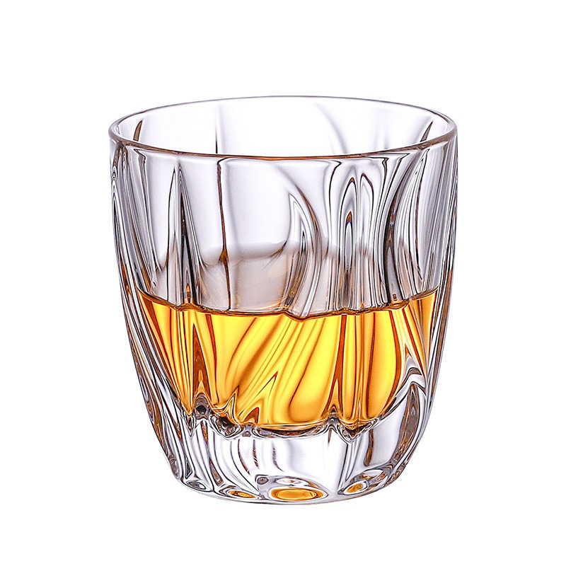 Taza de cristal de importación checa taza de whisky de alta gama ligeramente lujoso barril de vino doméstico taza de vino al por mayor personalizada image 5
