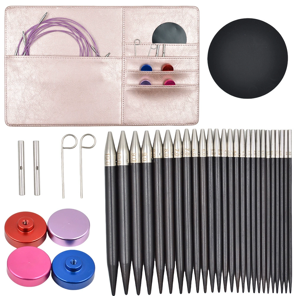 Сменный тканый свитер DIY свитер спицы из черного сандалового дерева