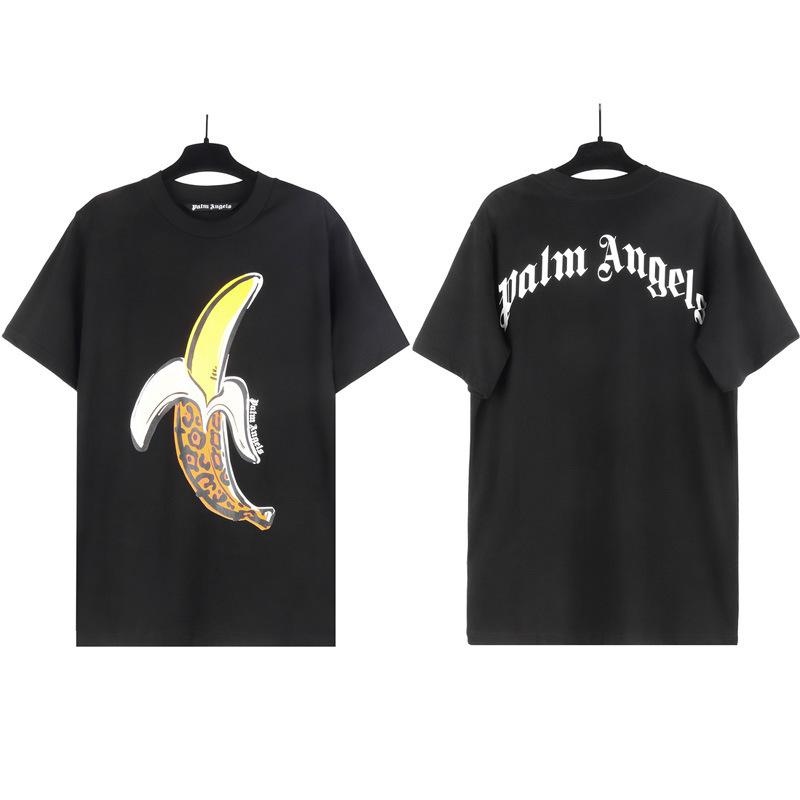PALM半袖の正しいバージョン パームエンジェルス ヘッドレスベア エンジェルス バタフライプリント Tシャツ テディベア 半袖|undefined