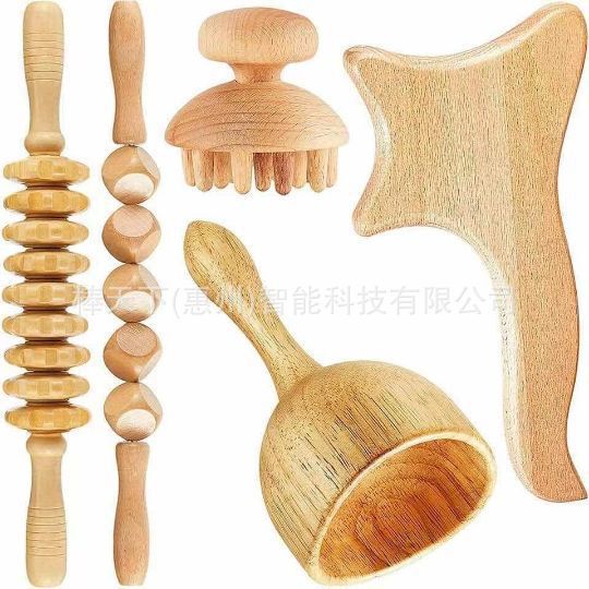 実木マッサージ櫛マッサージ爪頭部経絡疎通点穴全身マッサージ器美容院専用木製櫛|undefined