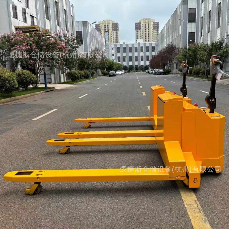 全电动托盘地牛叉车非标仓库液压搬运车步行式2吨托盘搬运车