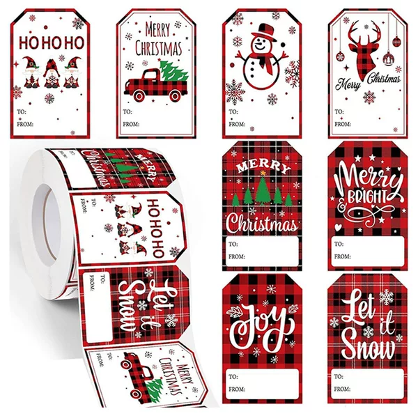 Popular DIY Cartoon Christmas Stickers for Children's Journals, Adhesive Stickers, Sealing Stickers Wholesale