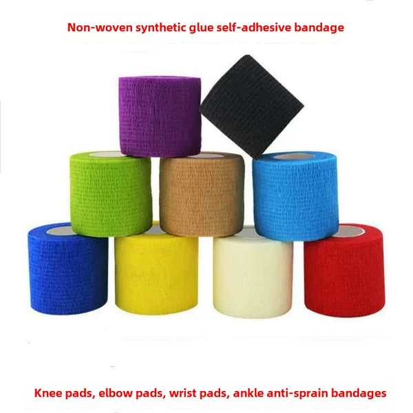 Elastic Self-adhesive Bandage Sports Pressure Tape Elastic Tape Writing Tape Protector Finger Protector Wrist Knee Ankle Foot Basketball