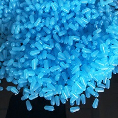 Silicone space beans, anti-tangle beans, silicone buffer beans, eight-character ring, bean blocking, silicone anti-tangle beans, bulk fishing gear accessories