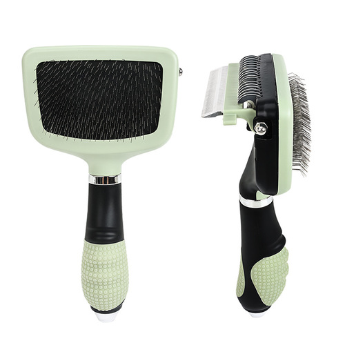 Multifunctional pet comb, dog grooming detangling comb, cat pin comb, floating hair removal comb and dehairing knife, pet supplies