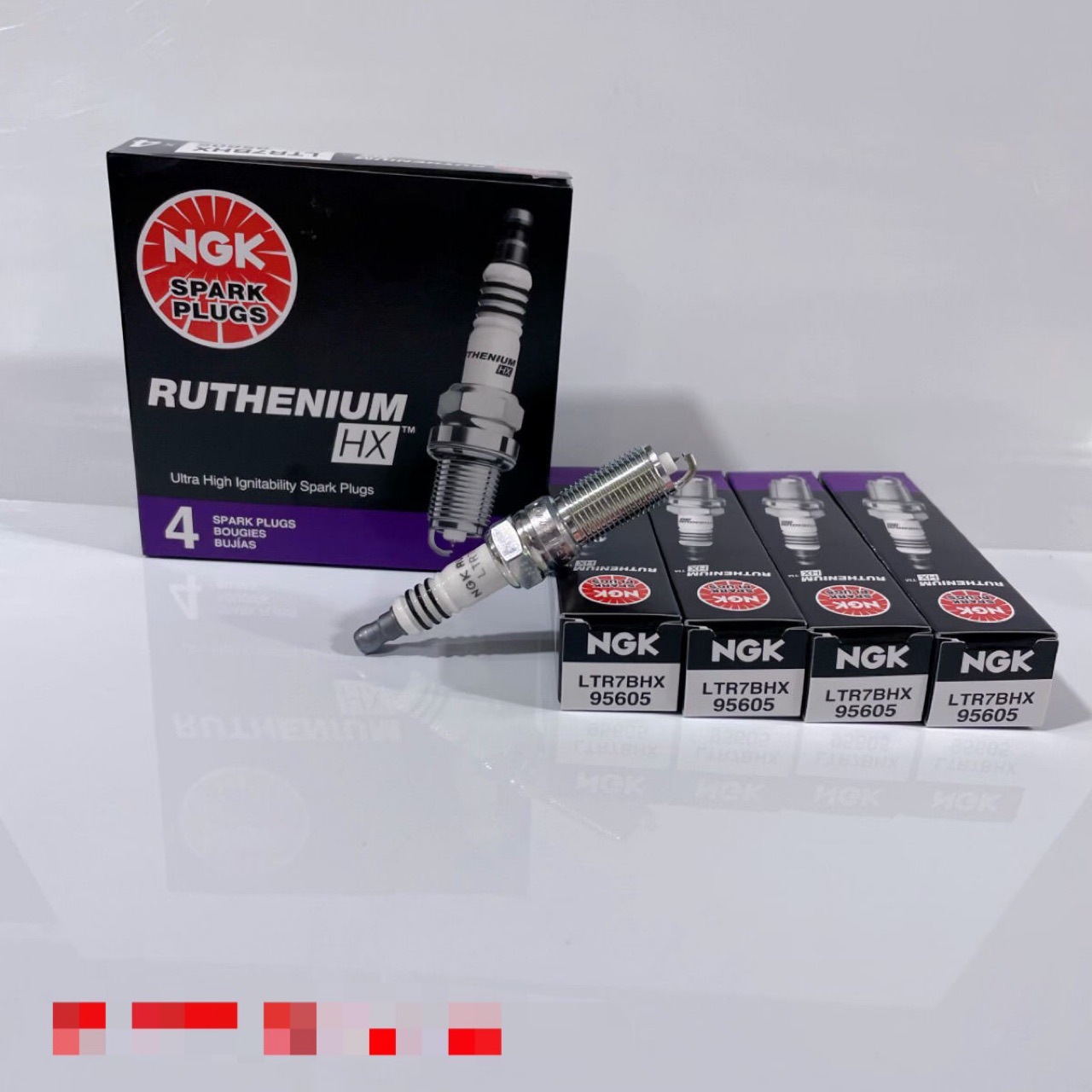 Supply Ngk Hx Double Rhenium Gold Spark Plug Ltr7Bhx Mustang 7 Degrees Ats New Mondeo Explorer Jun