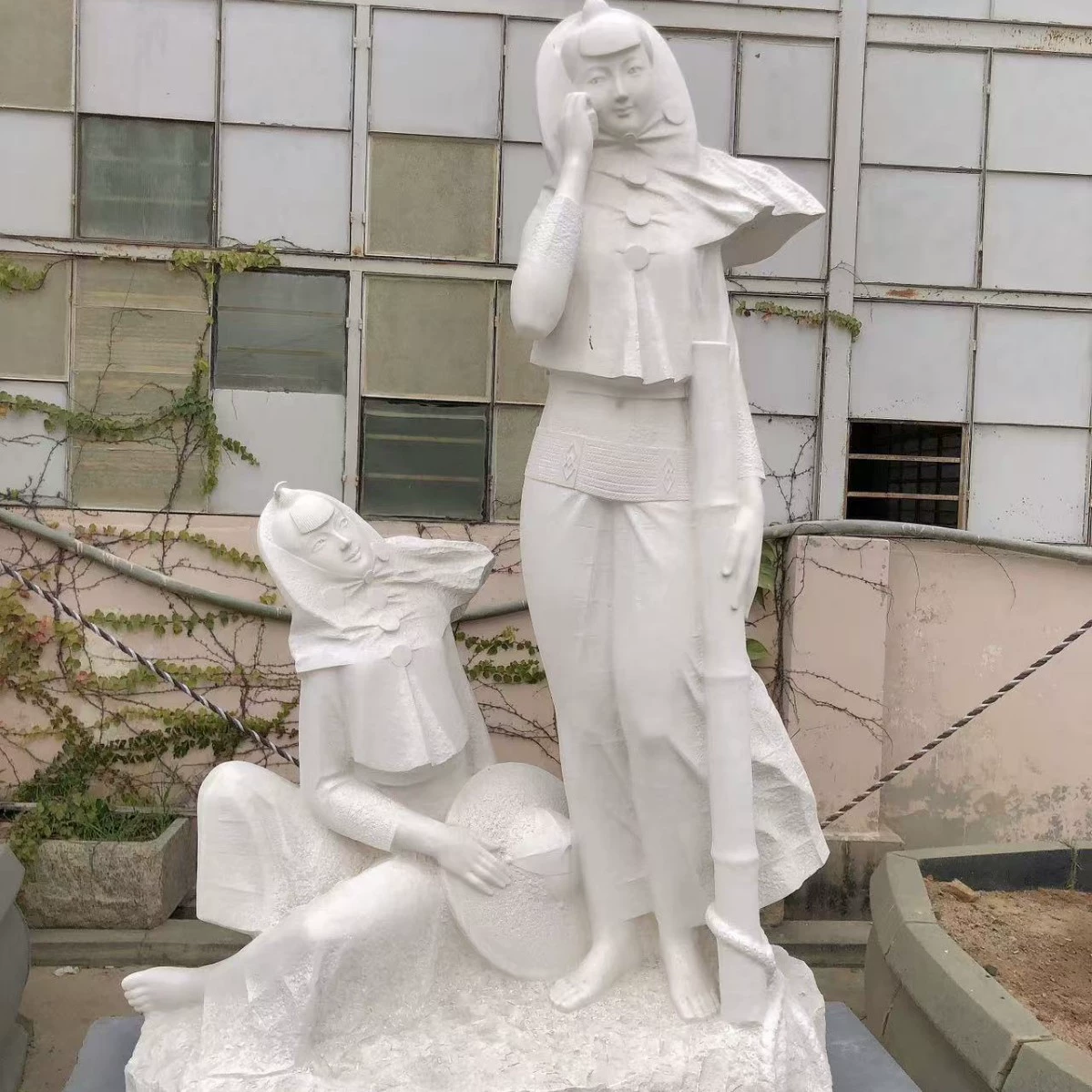 Хуэйань женская скульптура скульптура фигура скульптура украшение подарок ремесла декоративное творчество