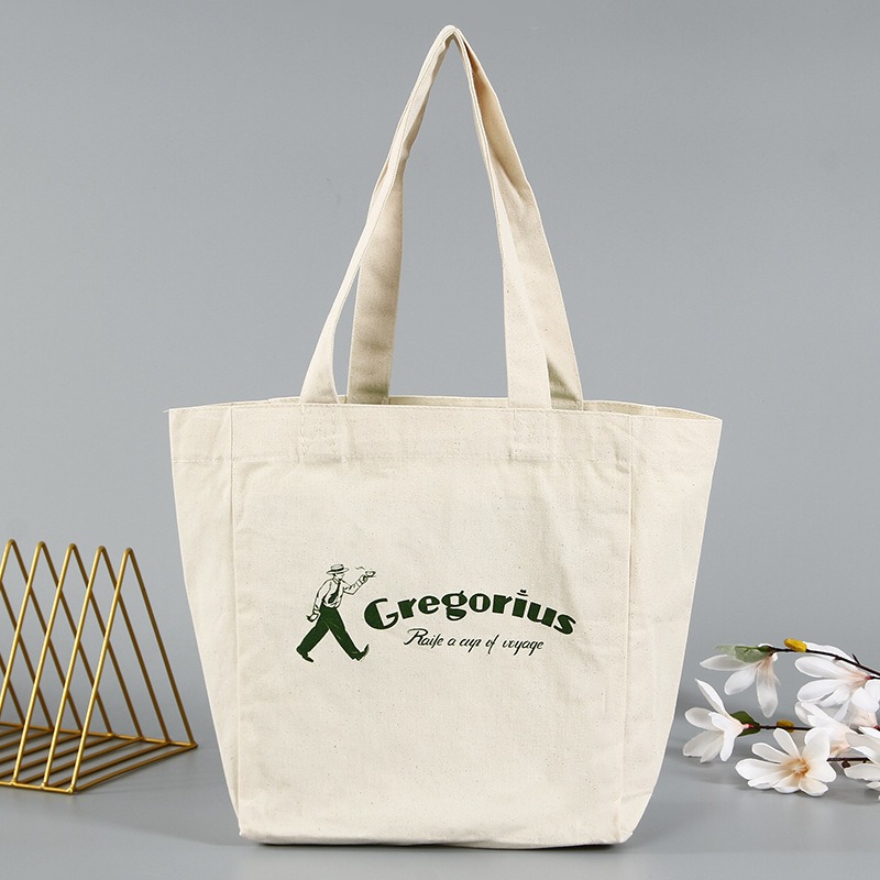 帆布袋批发单肩帆布包空白手提帆布袋印制logo学生广告购物棉布袋